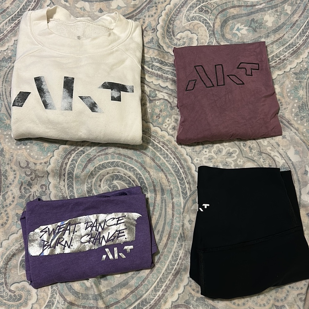 AKT apparel and workout gear LOT sizes S & M